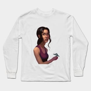 lost kate portrait Long Sleeve T-Shirt